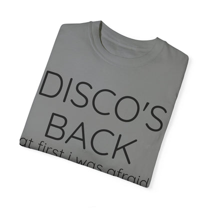 DISCO'S BACK