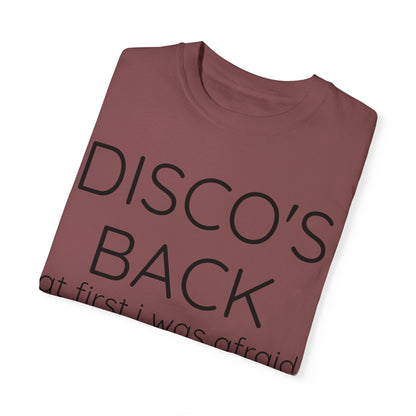 DISCO'S BACK