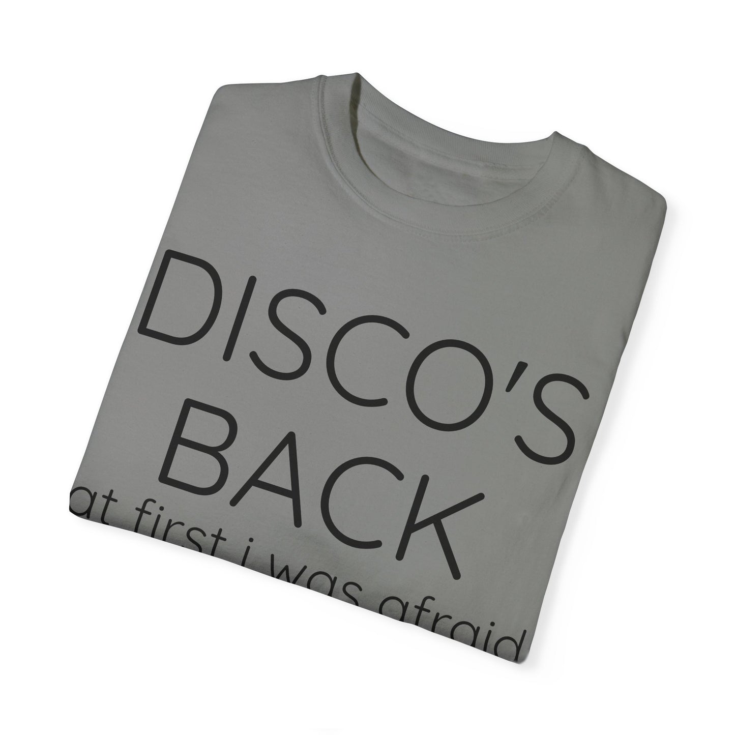 DISCO'S BACK